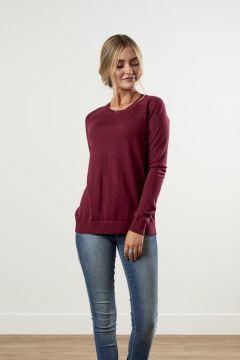 Burgundy Sweater
